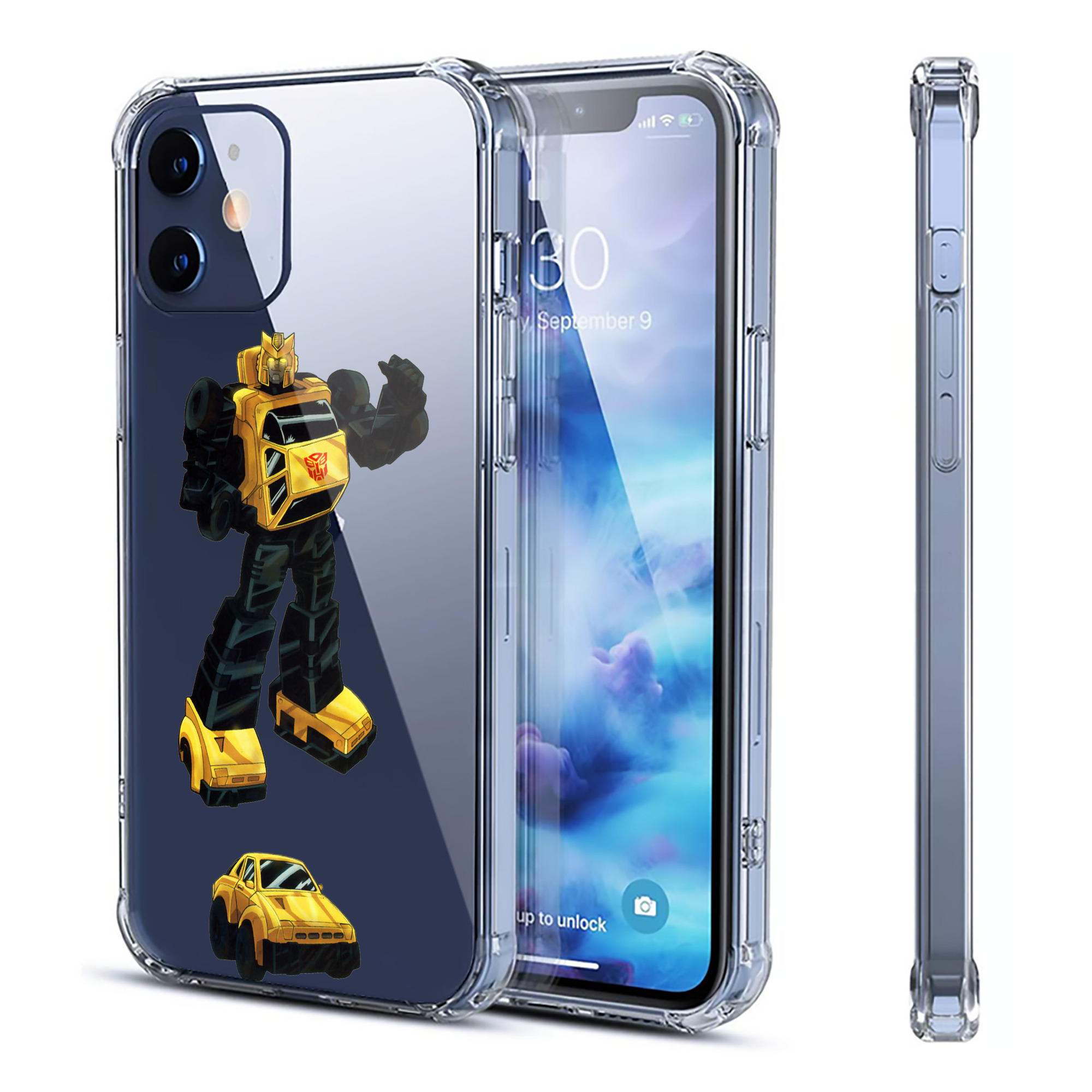 （画像用）  【iPhone 12シリーズ対応】透明スマホケース（クリアソフトケース）